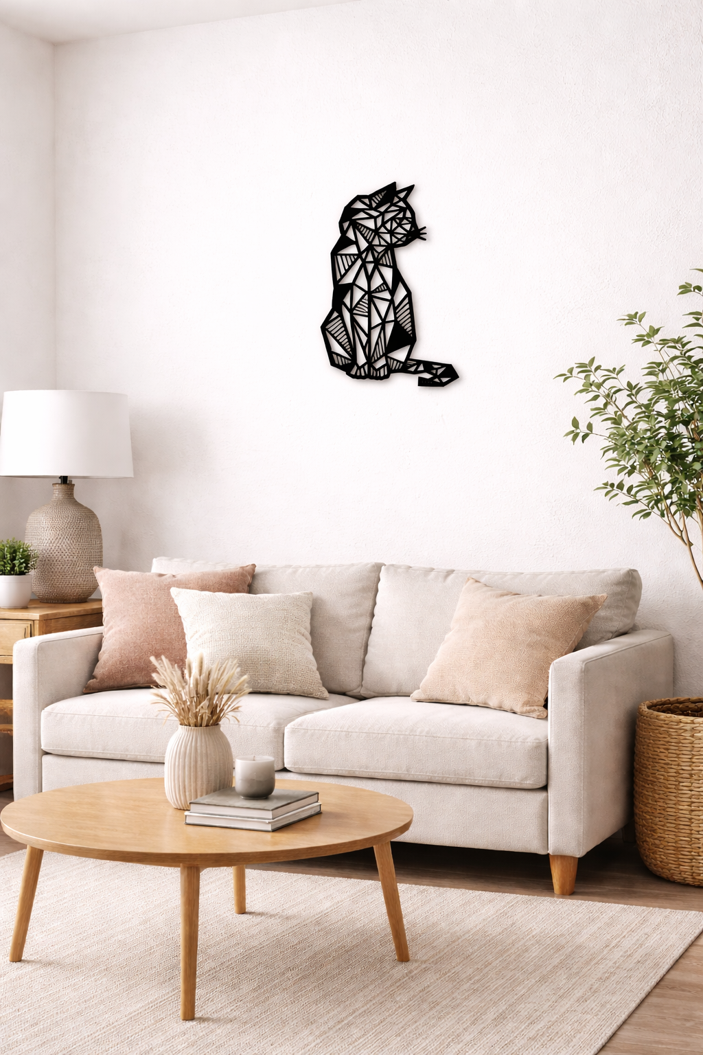 Arte de Parede Gato