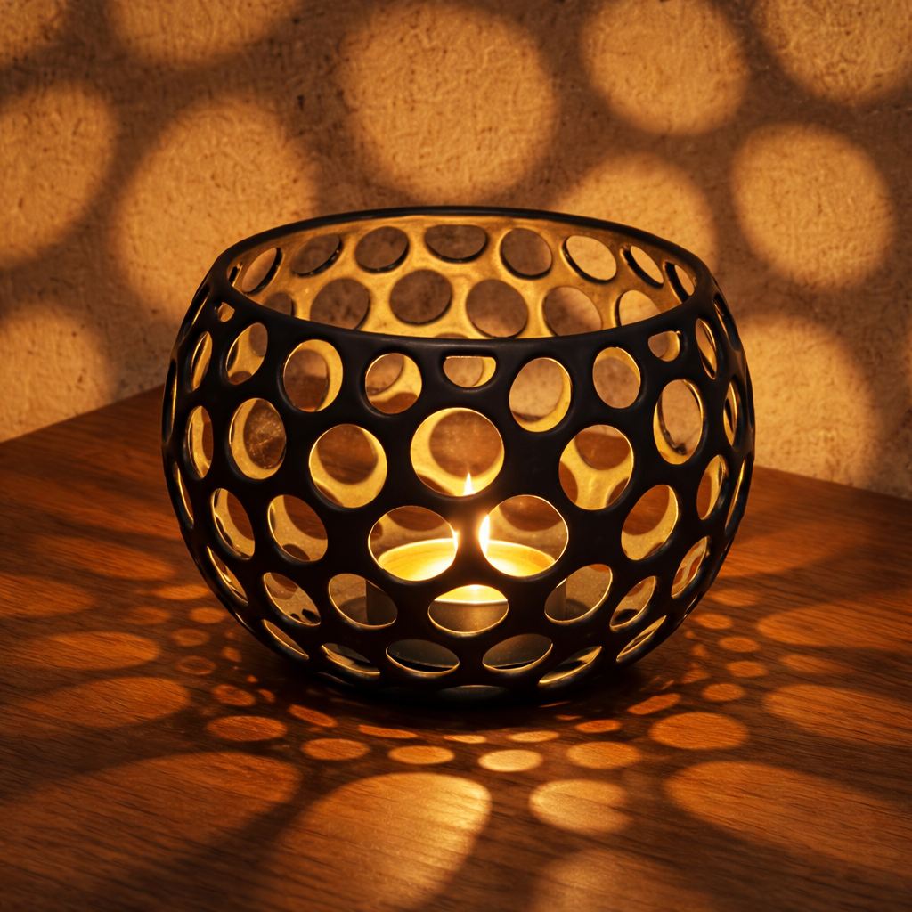 Porta velas moderno