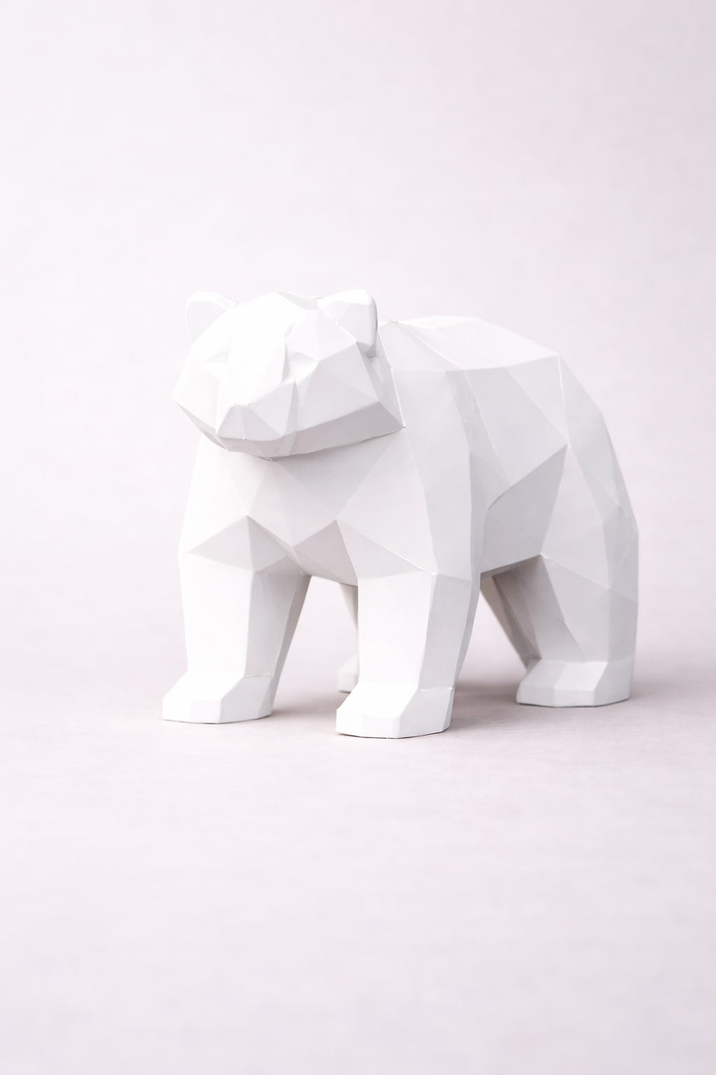 Escultura Urso Abstrata