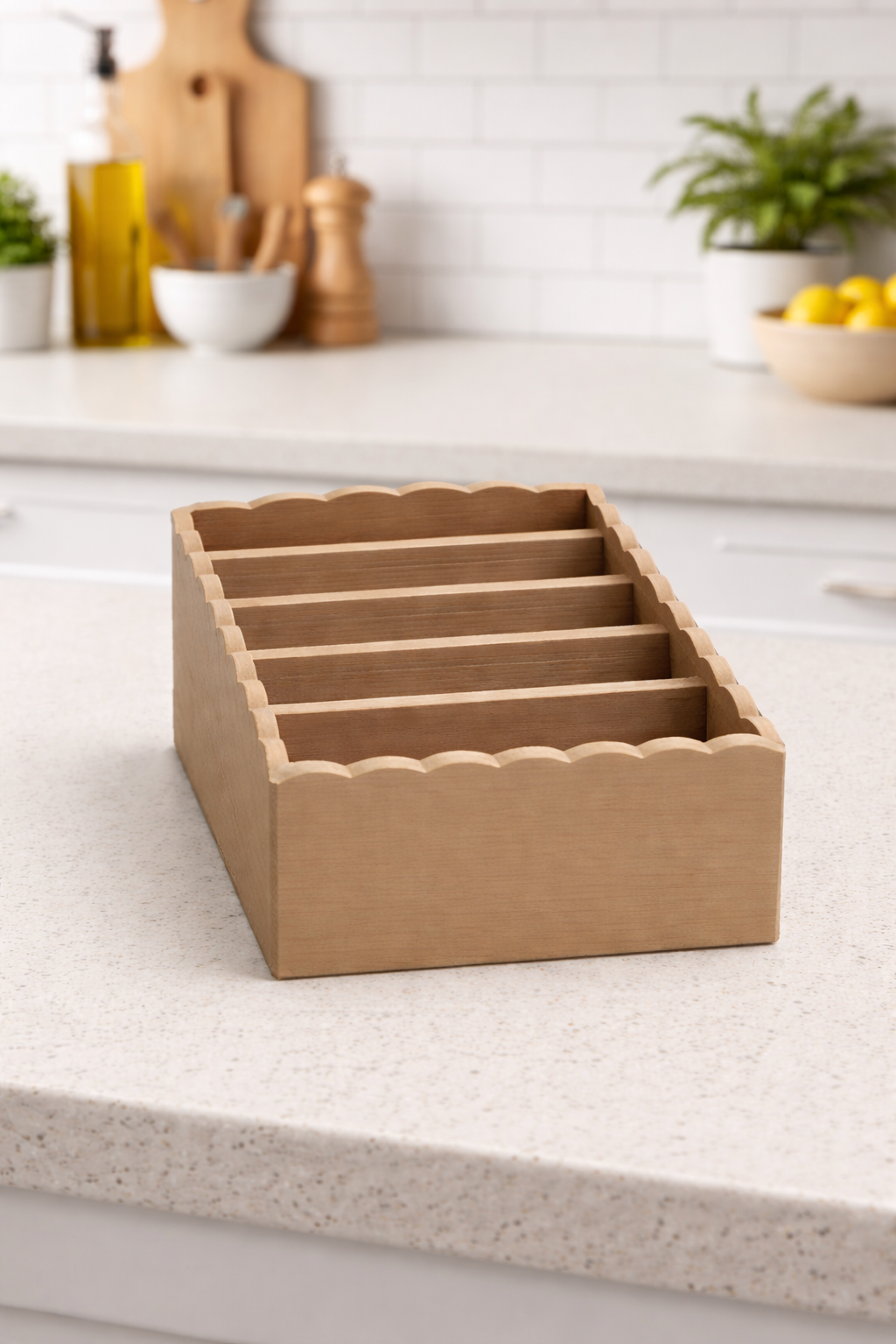 Organizador de Bancada para Saquetas