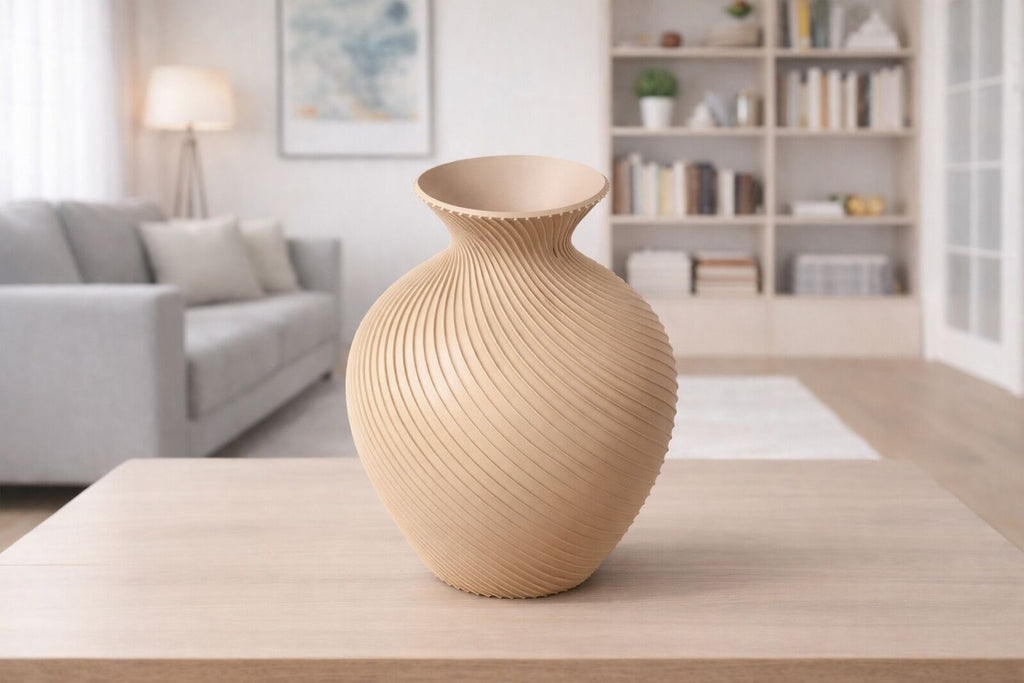 Vaso em Espiral Largo