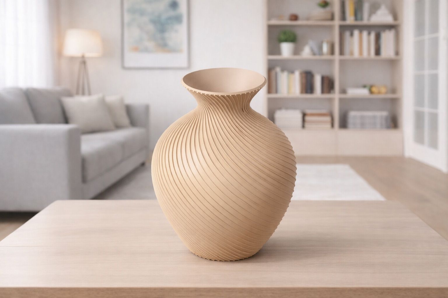 Vaso em Espiral Largo
